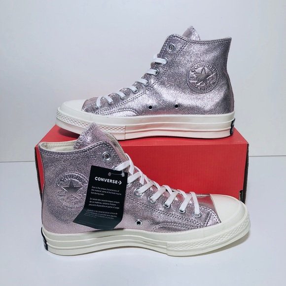 Converse Shoes - Converse Chuck 70 Leather Hi Rust Pink